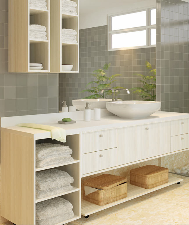 Baño con diseño exclusivo